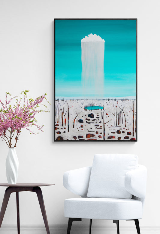 Back Country Rain - Limited Edition Print Landscape