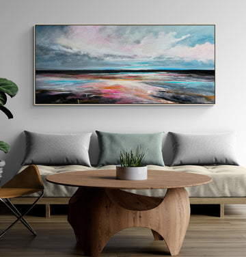 Tania Chanter Original art - Dusks Tender Kiss - Acrylic on canvas