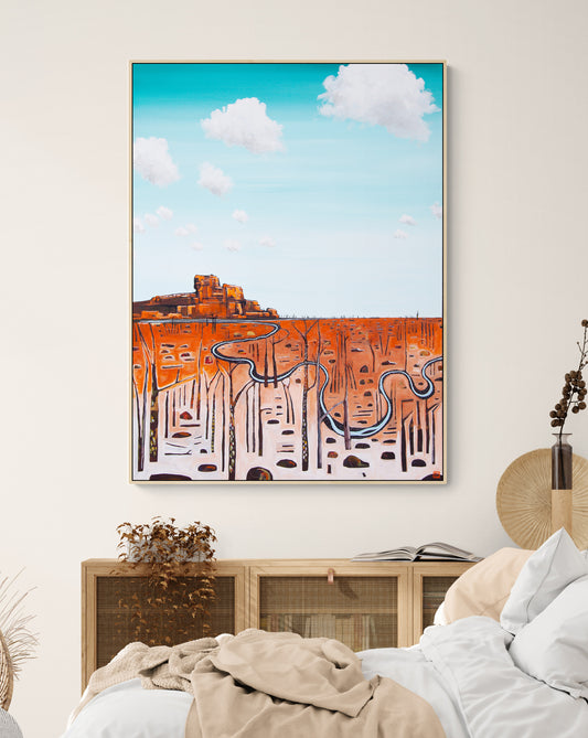 In Distant Fields - Limited Edition Print Landscape