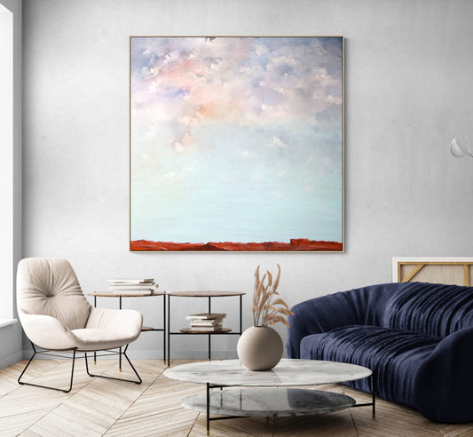 Clouds Of Summers Past (140X140CM)