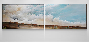 A Place the Heart Remembers ( 200 x 120cm [x 2] )