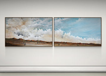 A Place the Heart Remembers ( 200 x 120cm [x 2] )