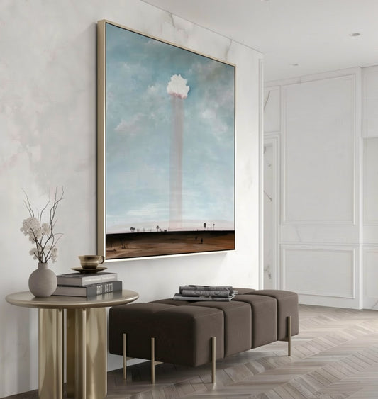 The Fleeting Cry (120x120cm)