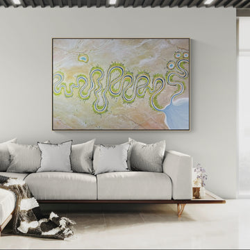 A Quiet Way Home (180x120cm)