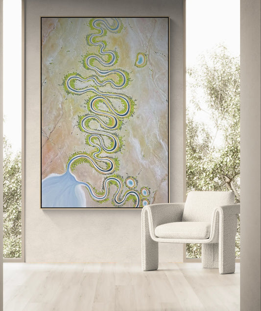 A Quiet Way Home (180x120cm)