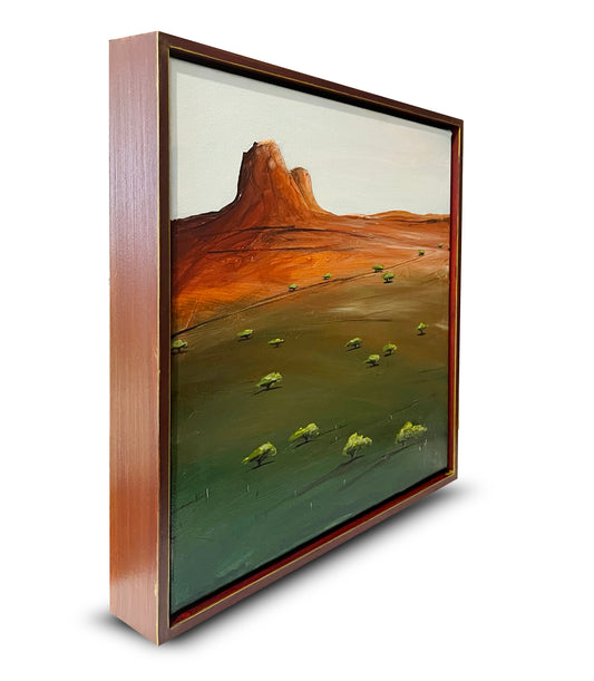 Morning On The Plains (30x30cm Framed Mini)