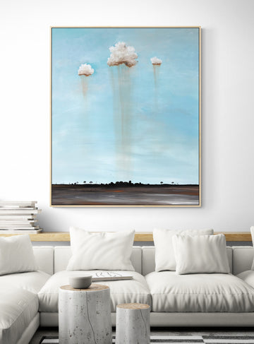 A Family Of Three (100x120cm)
