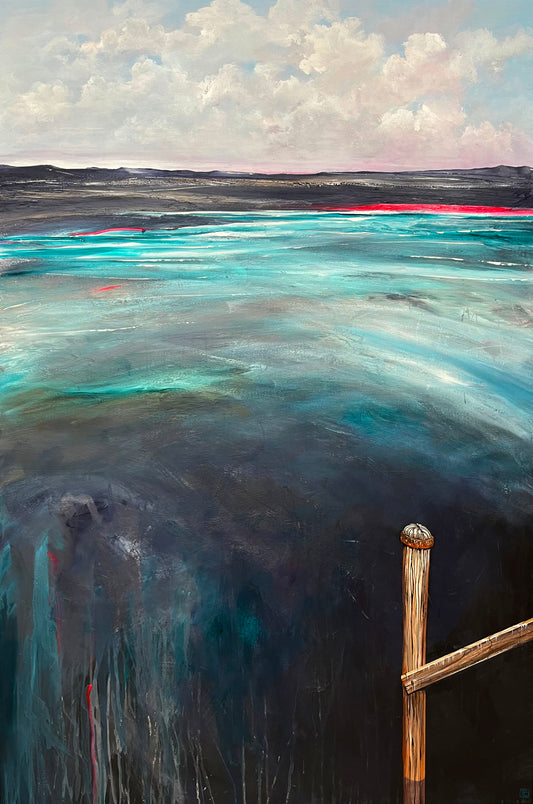 At The End of The Pier (100X150cm)