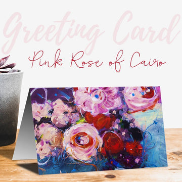 Greeting Cards - Rink Rose of Cairo (4 Pack)