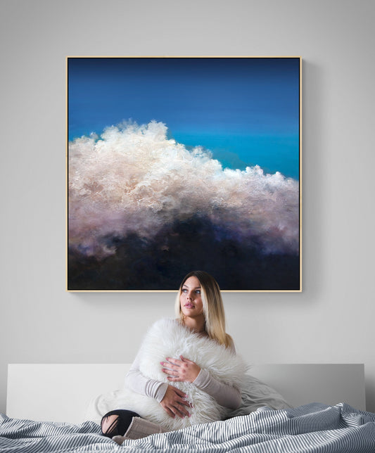 Clouds At Twilight (120x120cm)