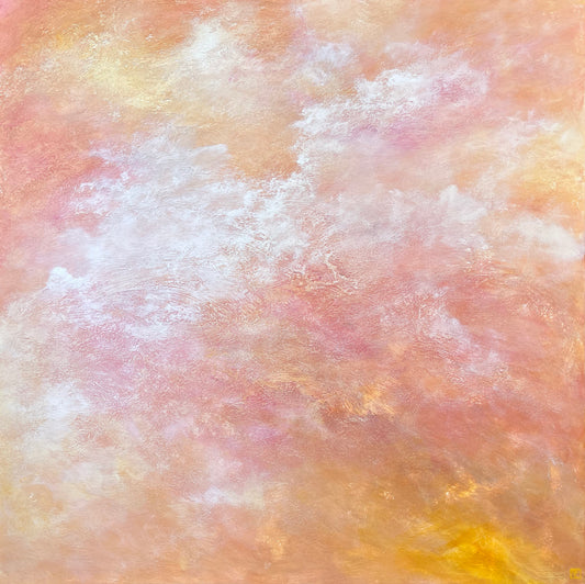 Clouds Of Amber Dawn (100X100CM)