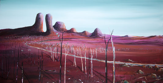 East Of The Chasm (180x90cm)