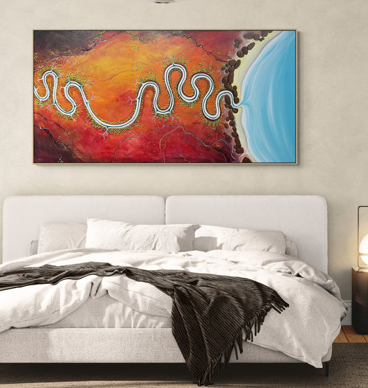 Echoes In The Bend (180x90cm)