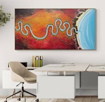 Echoes In The Bend (180x90cm)