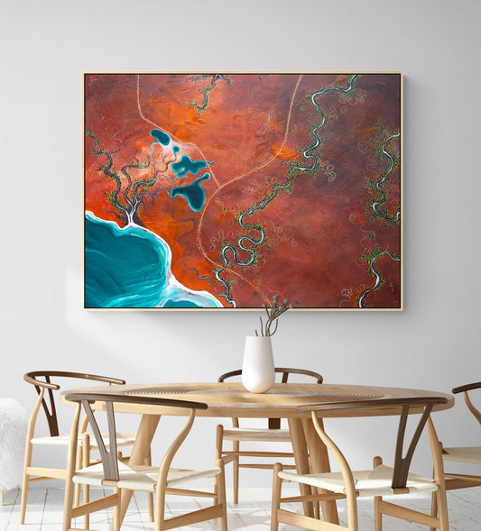 Floating Above Paradise (120x91CM)