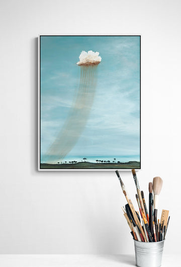 Here Comes The Rain Again (46cm x 61cm)