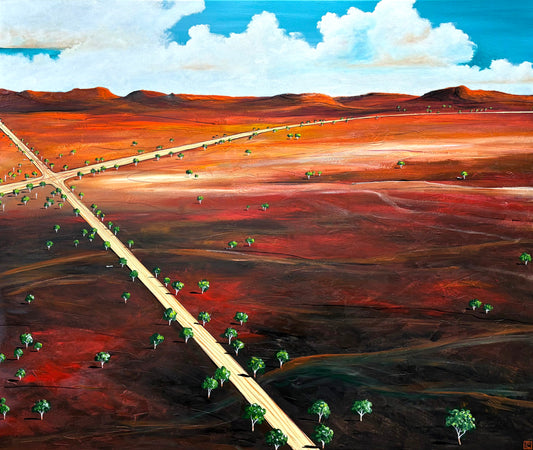 Horizons Of Decision (120x100cm)