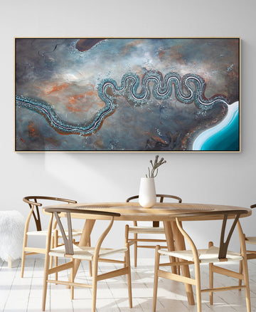 Ironbark Bay  (160X80CM)