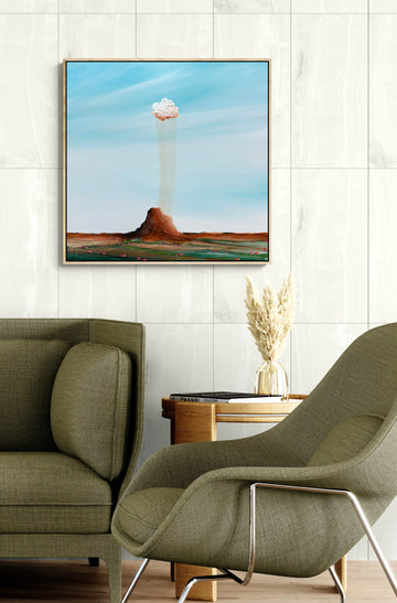 It's A New Day (76x76cm)