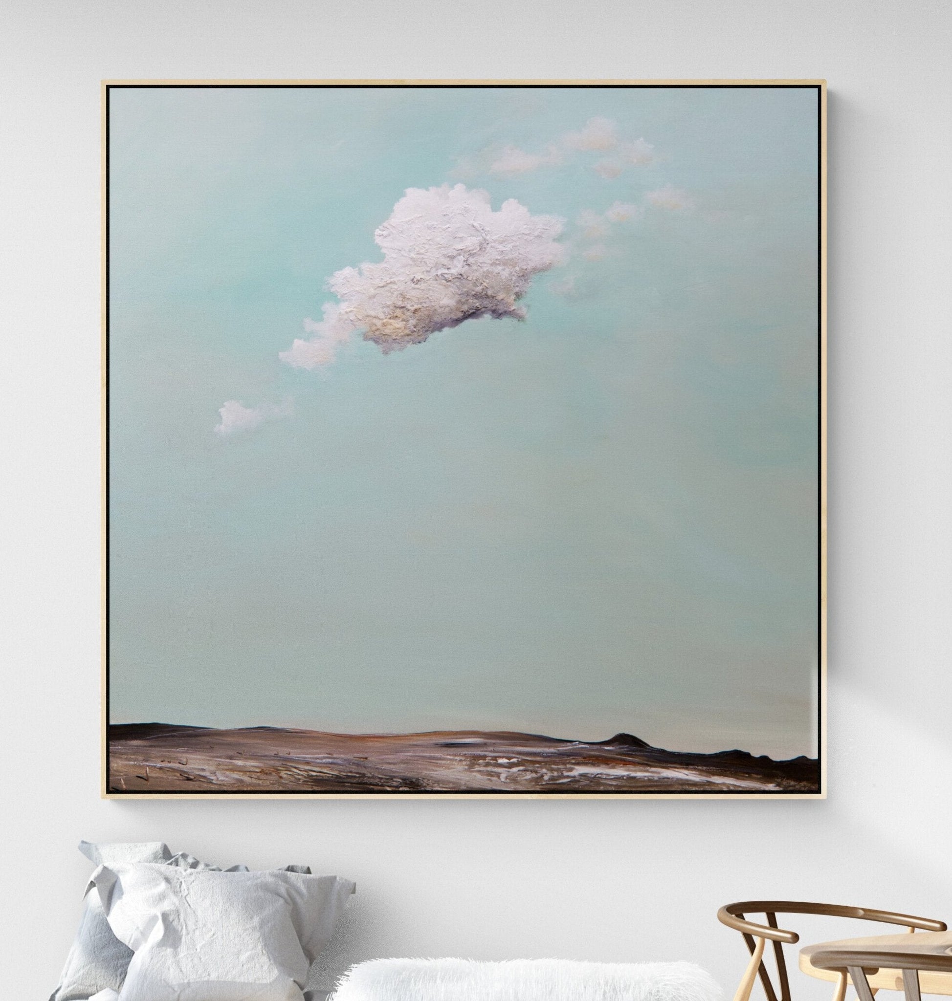 I've Looked At Clouds That Way (120X120CM)