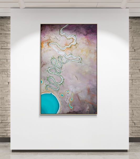 Meandering The Earth's Gentle Path (160X100CM)