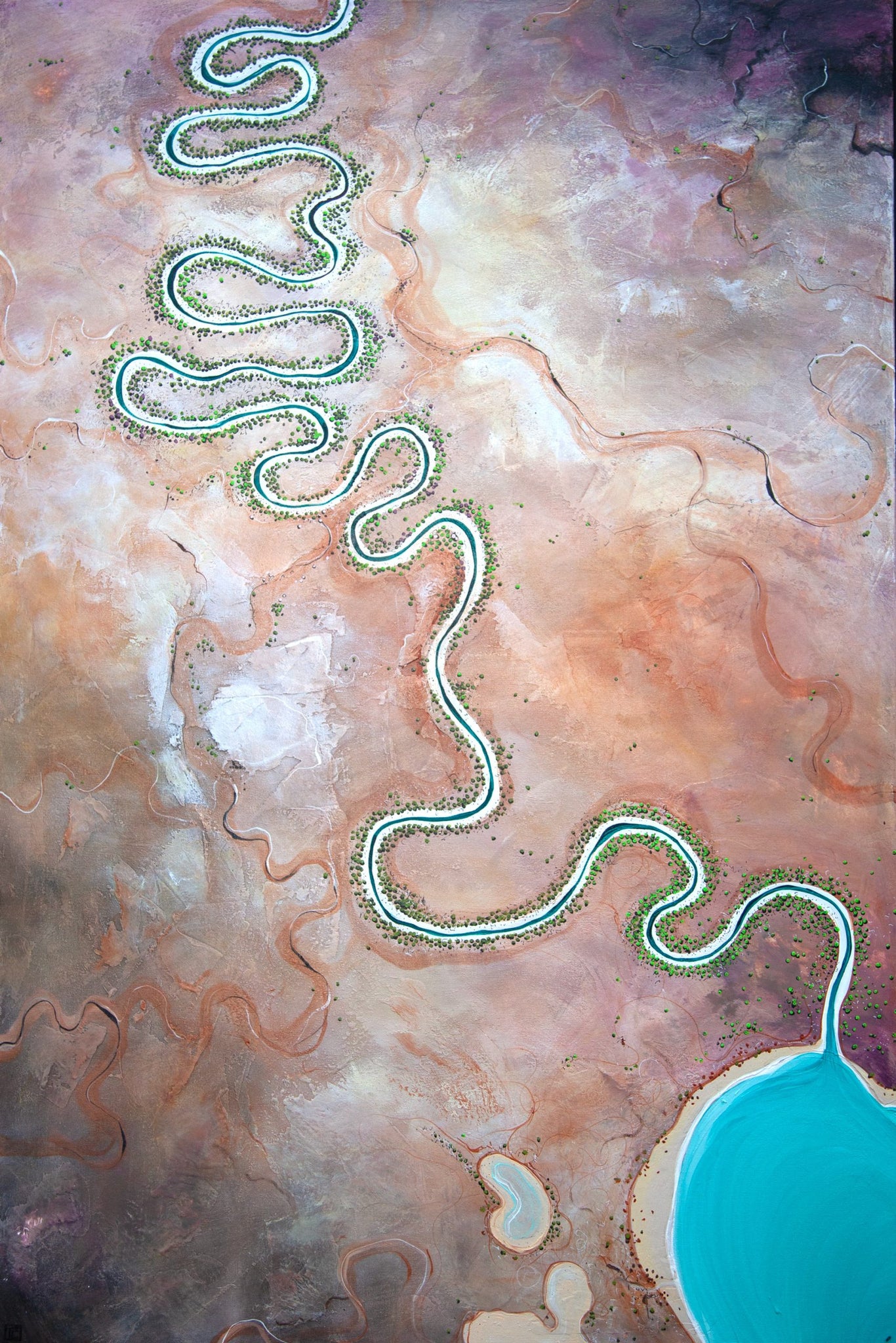 Meandering To Paradise Cove (150X100CM)