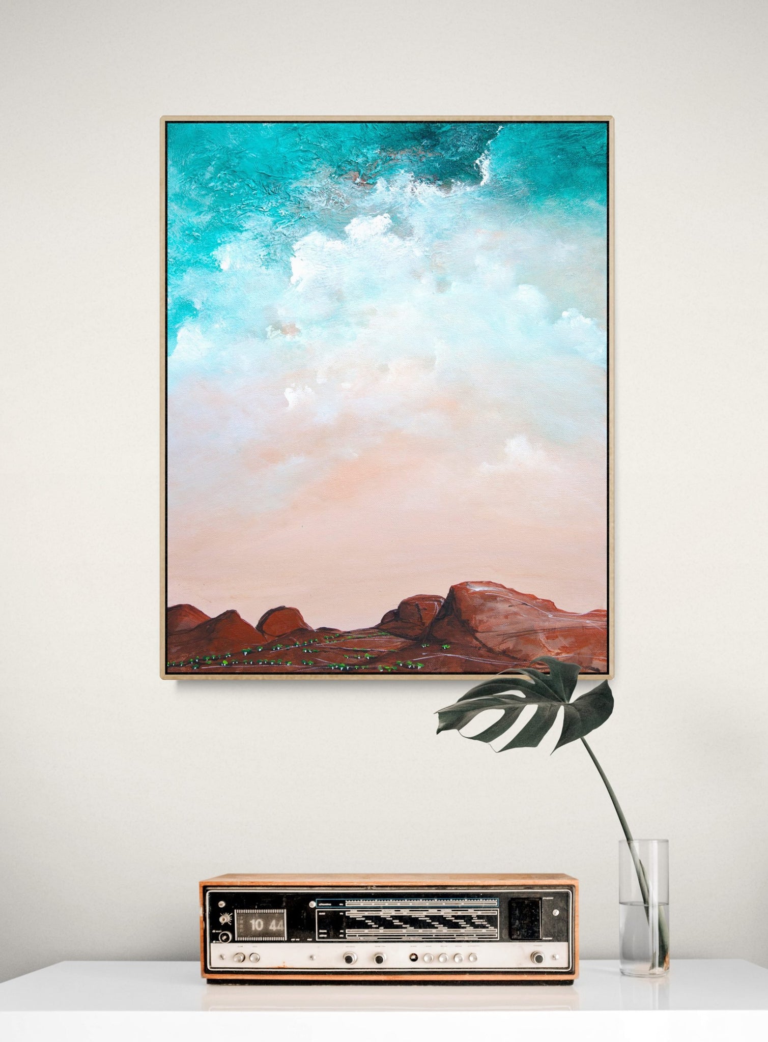 On A Clear Afternoon (Framed 40X50CM)