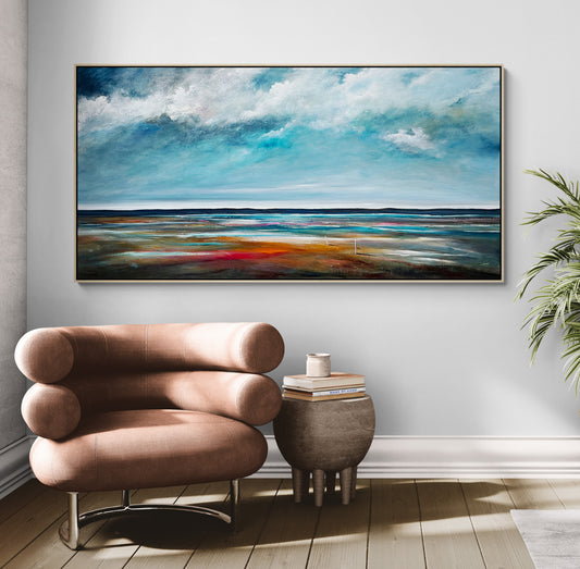 Tania Chanter - Salt and Shadow - Original painting - Acrylic on canvas