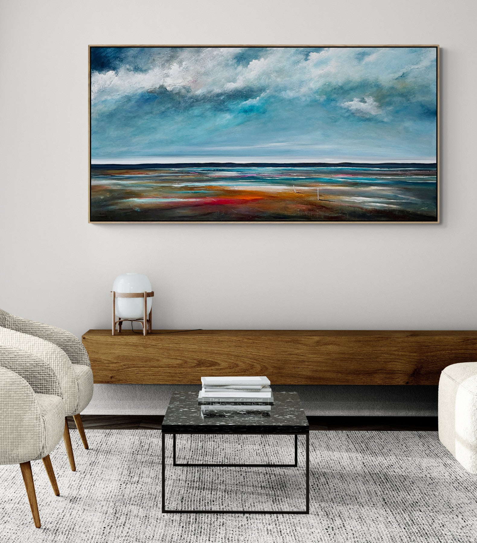 Tania Chanter - Salt and Shadow - Original painting - Acrylic on canvas