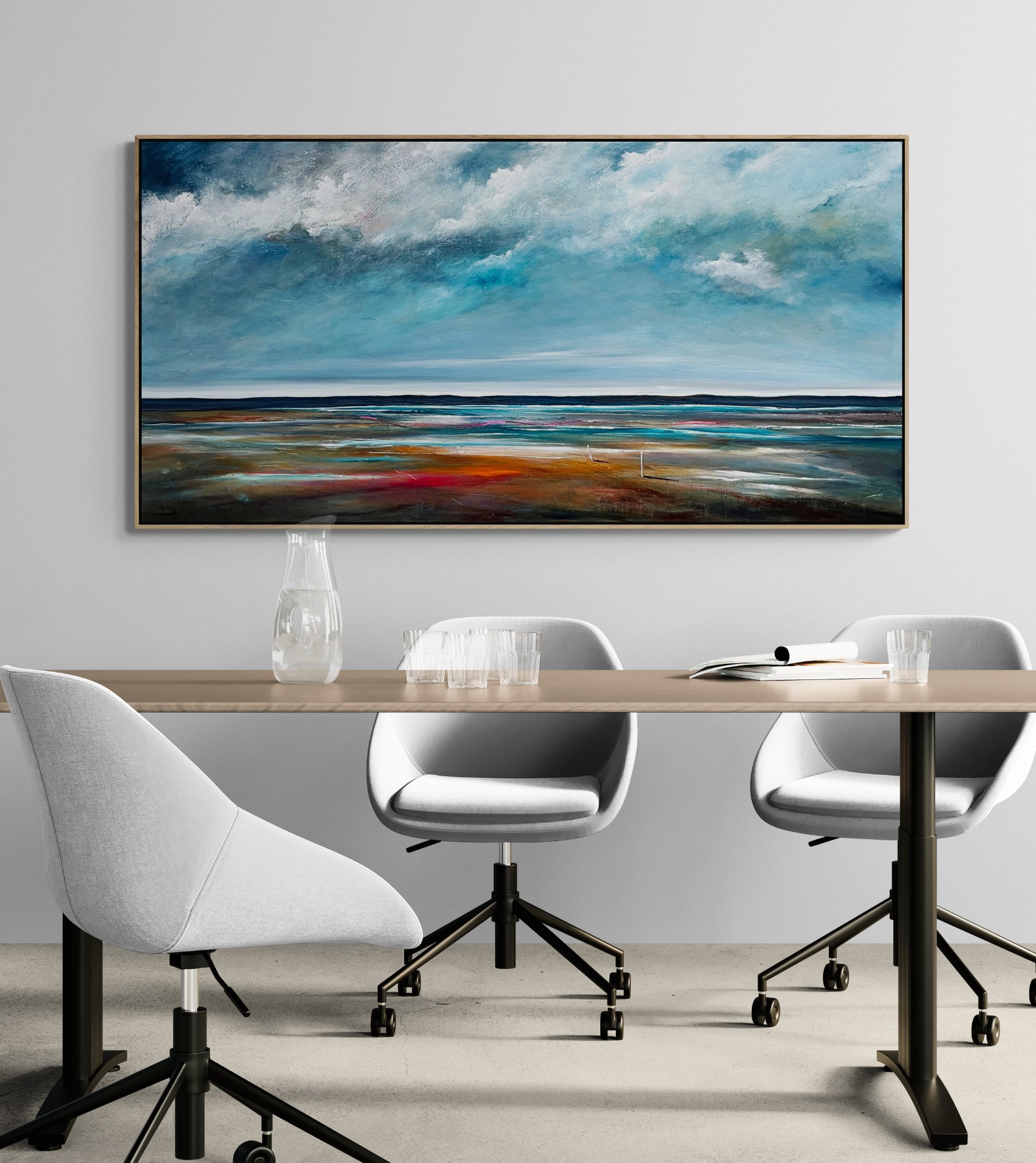 Tania Chanter - Salt and Shadow - Original painting - Acrylic on canvas