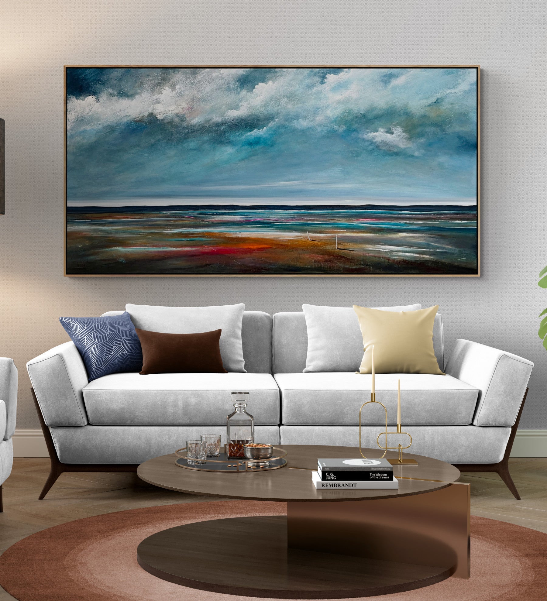 Tania Chanter - Salt and Shadow - Original painting - Acrylic on canvas