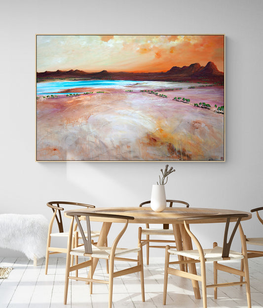 Sunset At The Cove Of Hope (150X100CM)