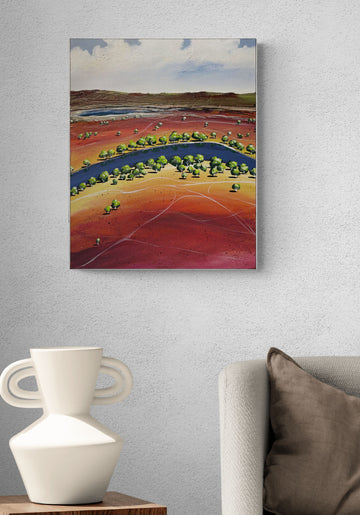 The Bend (40cm x 50cm)