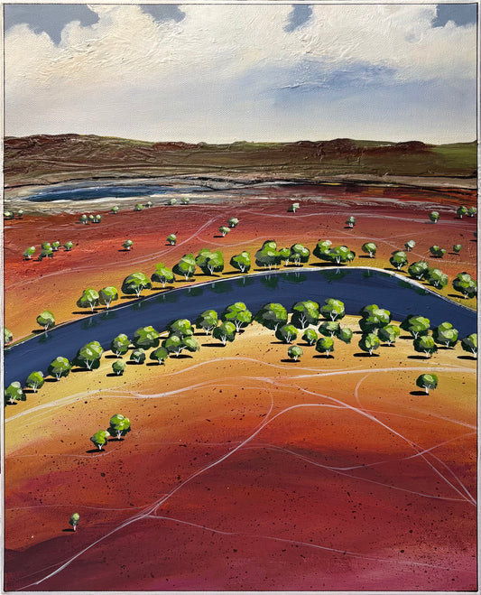 The Bend (40cm x 50cm)