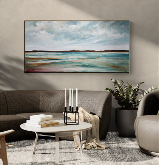 The Horizon's Embrace (180x90cm)