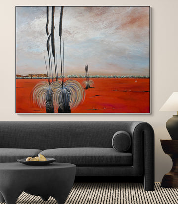 The Long Warm View (150x120cm)