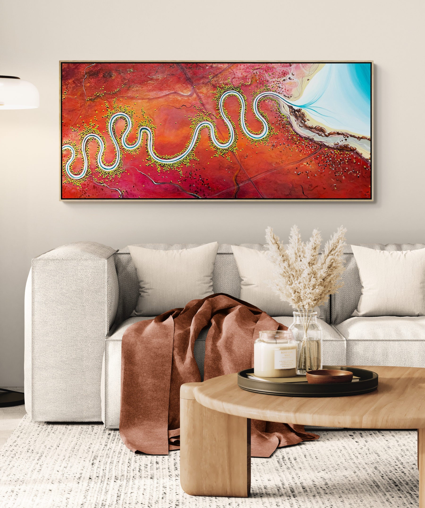 Tania Chanter - The Quiet Unfolding - Original painting - Acrylic on canvas