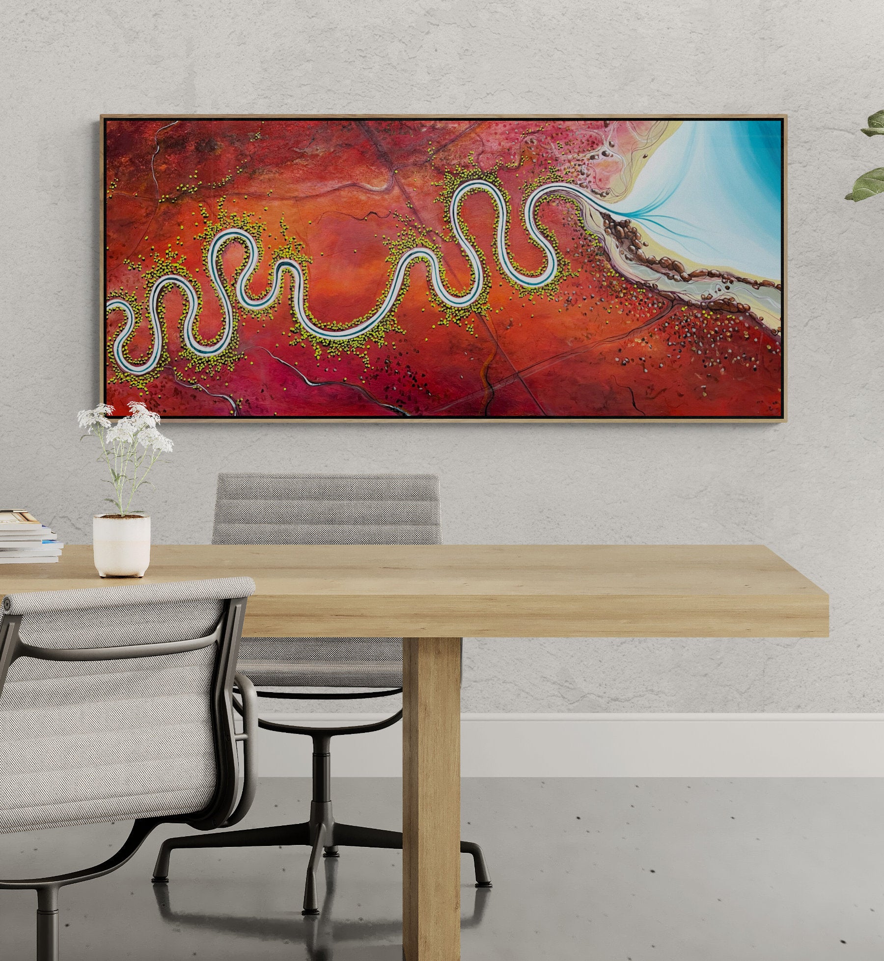 Tania Chanter - The Quiet Unfolding - Original painting - Acrylic on canvas