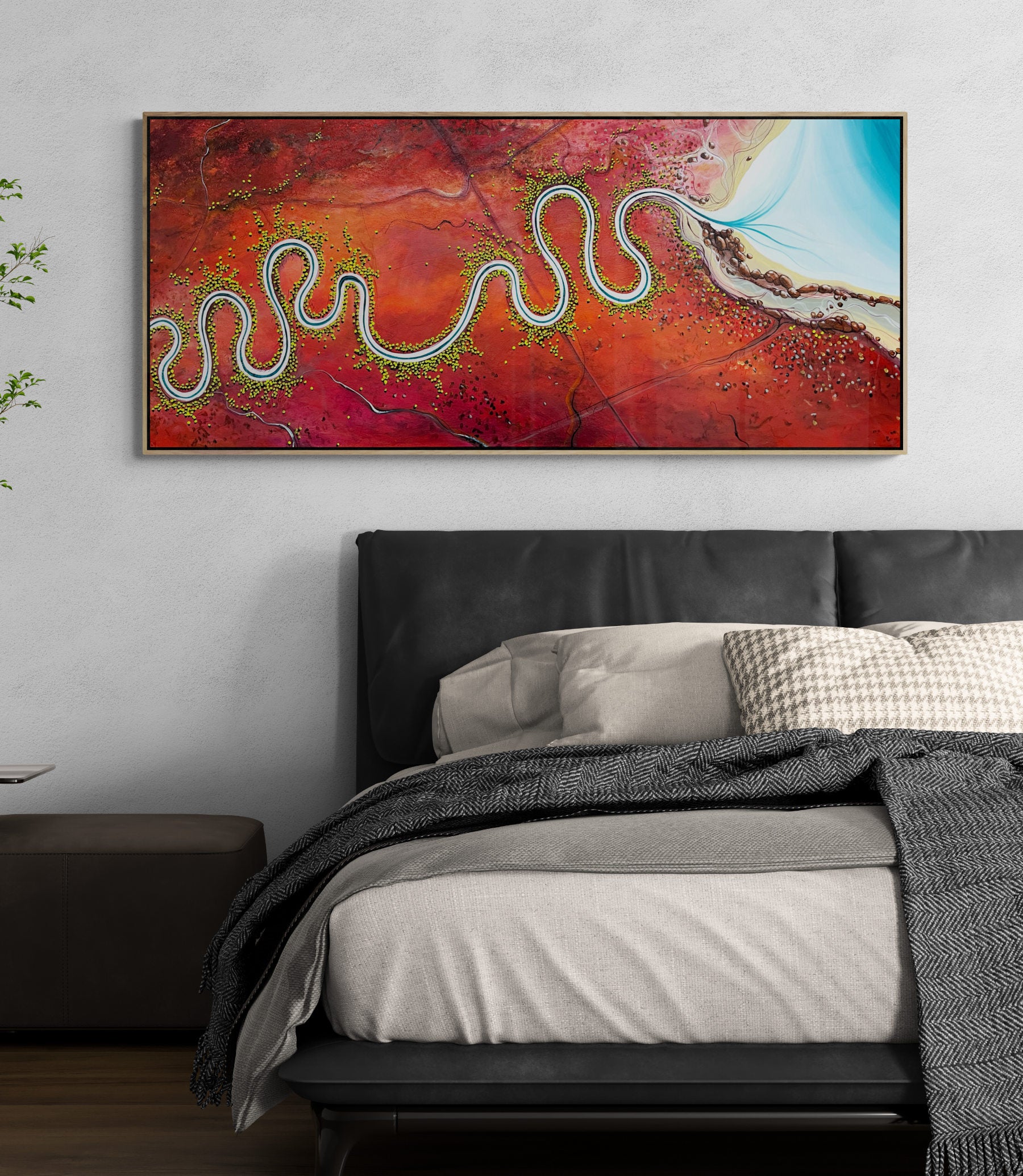 Tania Chanter - The Quiet Unfolding - Original painting - Acrylic on canvas