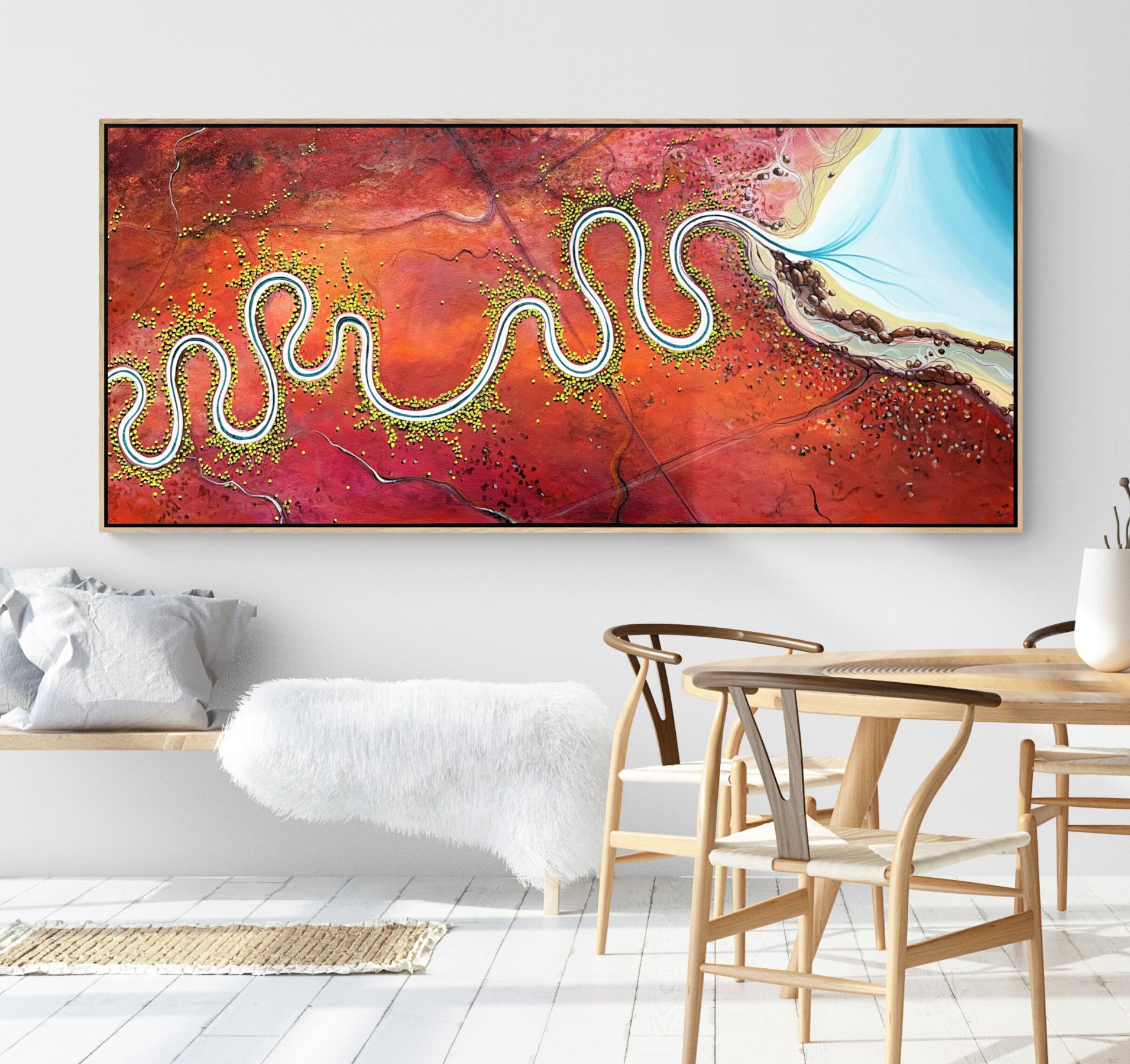 Tania Chanter - The Quiet Unfolding - Original painting - Acrylic on canvas