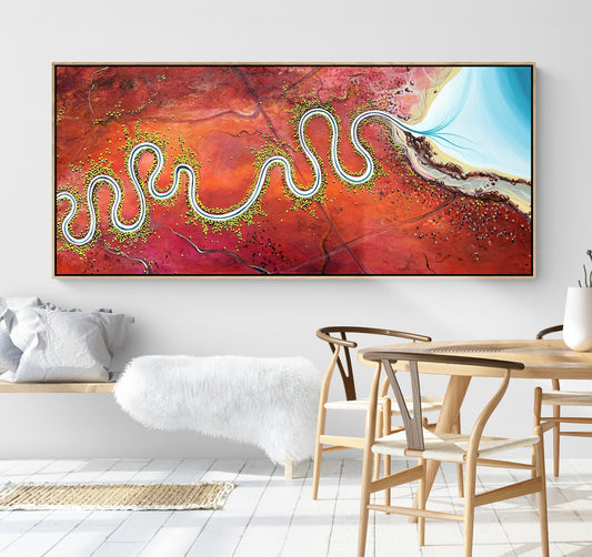 Tania Chanter - The Quiet Unfolding - Original painting - Acrylic on canvas