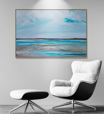 The Shore On Tuesday (150x100cm)