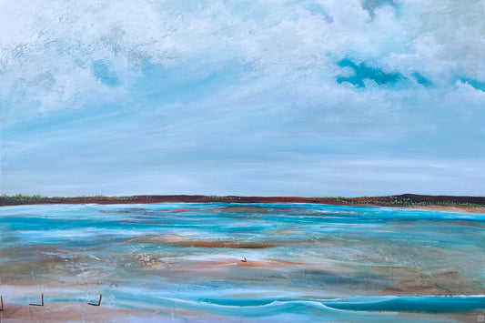 The Shore On Tuesday (150x100cm)