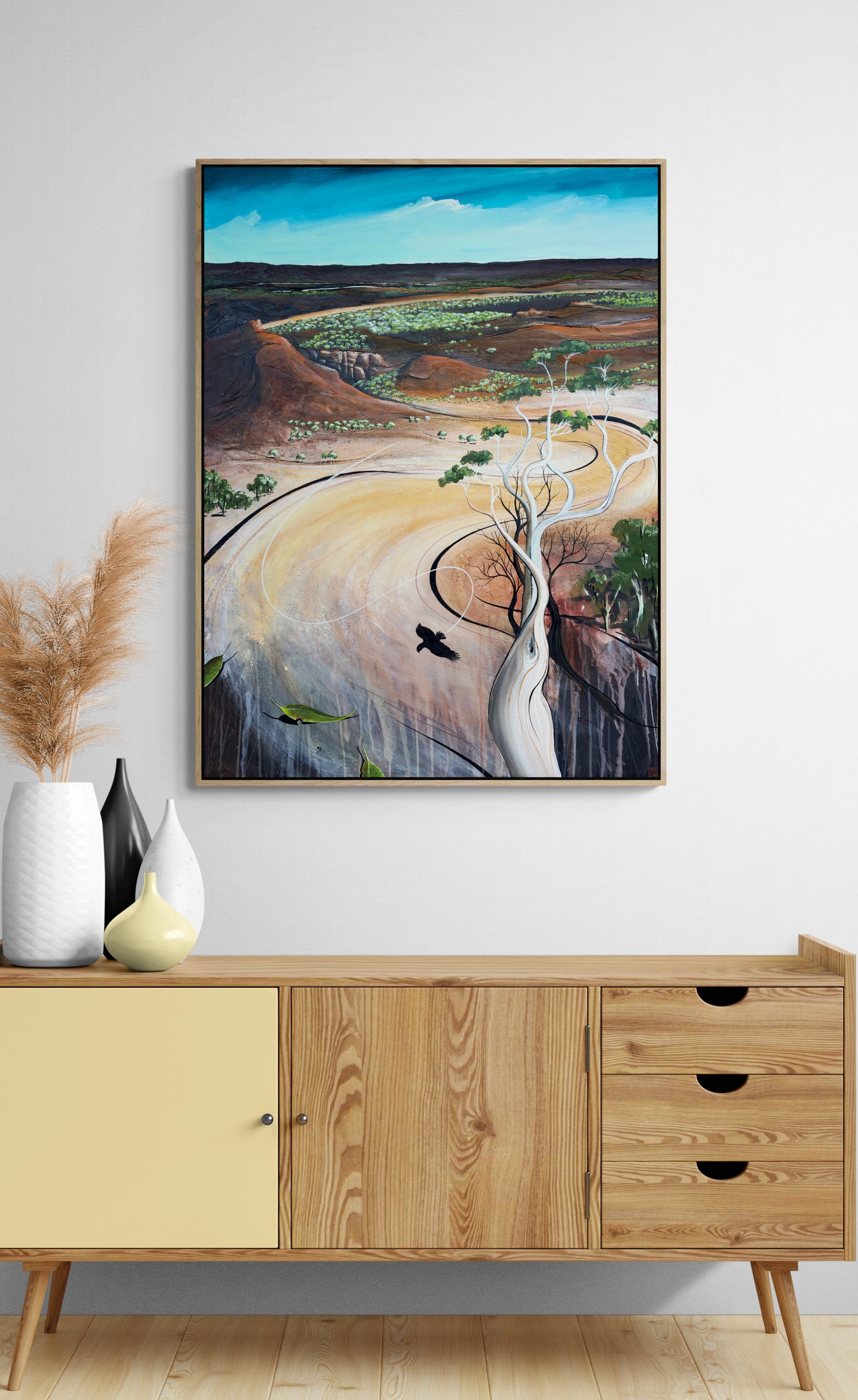 Three Forgotten Memories by Australian artist Tania Chanter, original, one-off, acrylic on canvas, 90x120cm textured abstract landscape. 