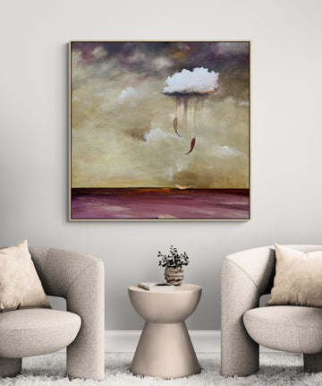 Three Precious Lives (110x110cm)