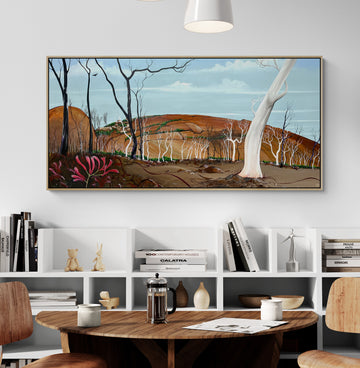 Where Kangaroos Play (170X80CM)