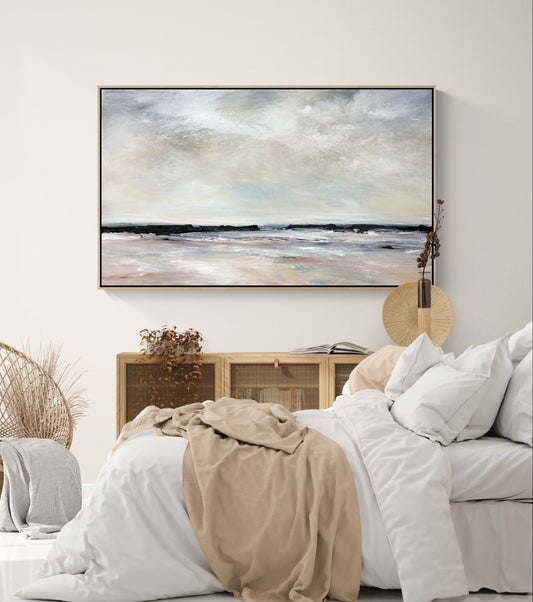 Where Silence Anchors (150x90cm)