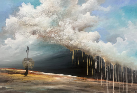 Where The Horizon Sighs (150x100cm)