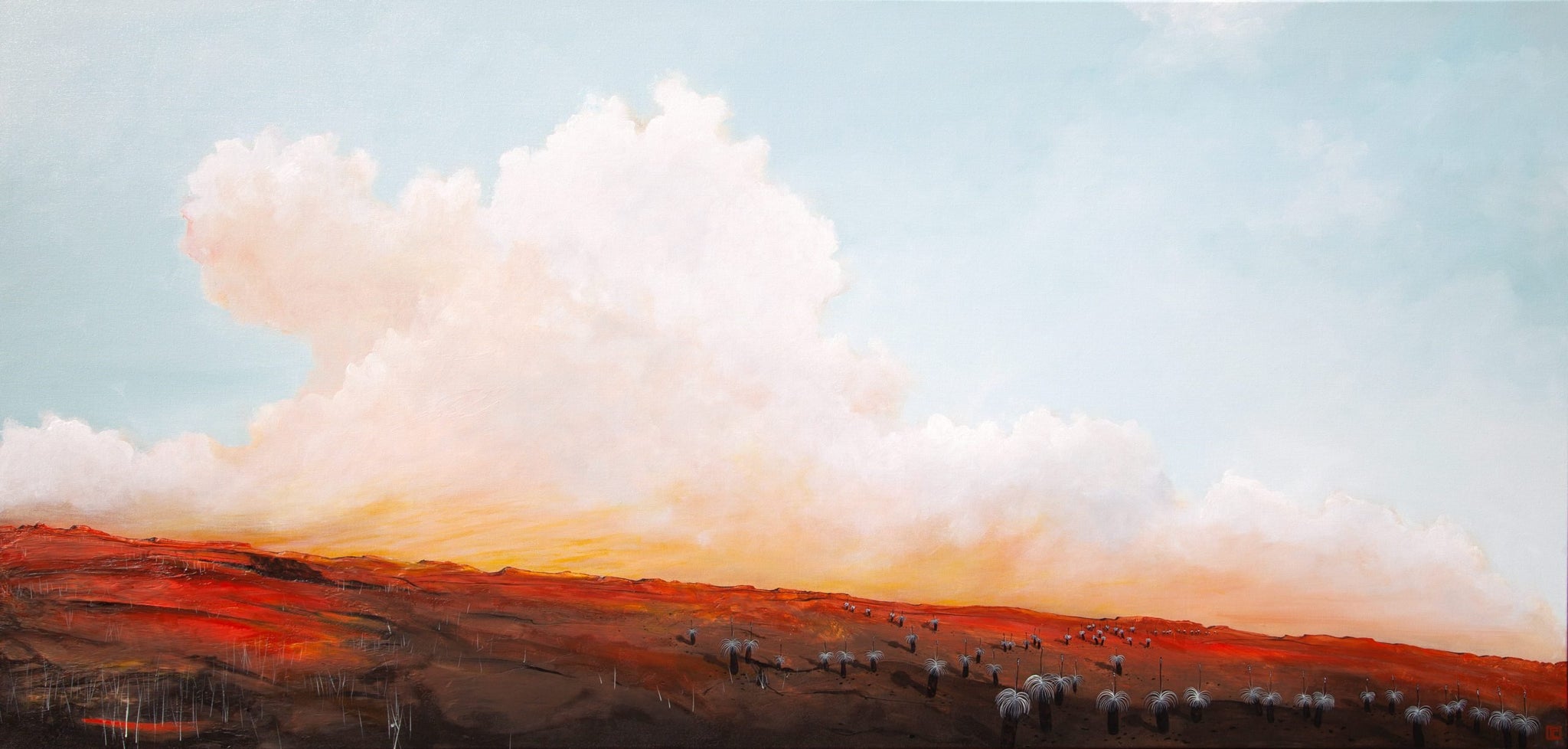 Where Clouds Play Gently (190X90CM)