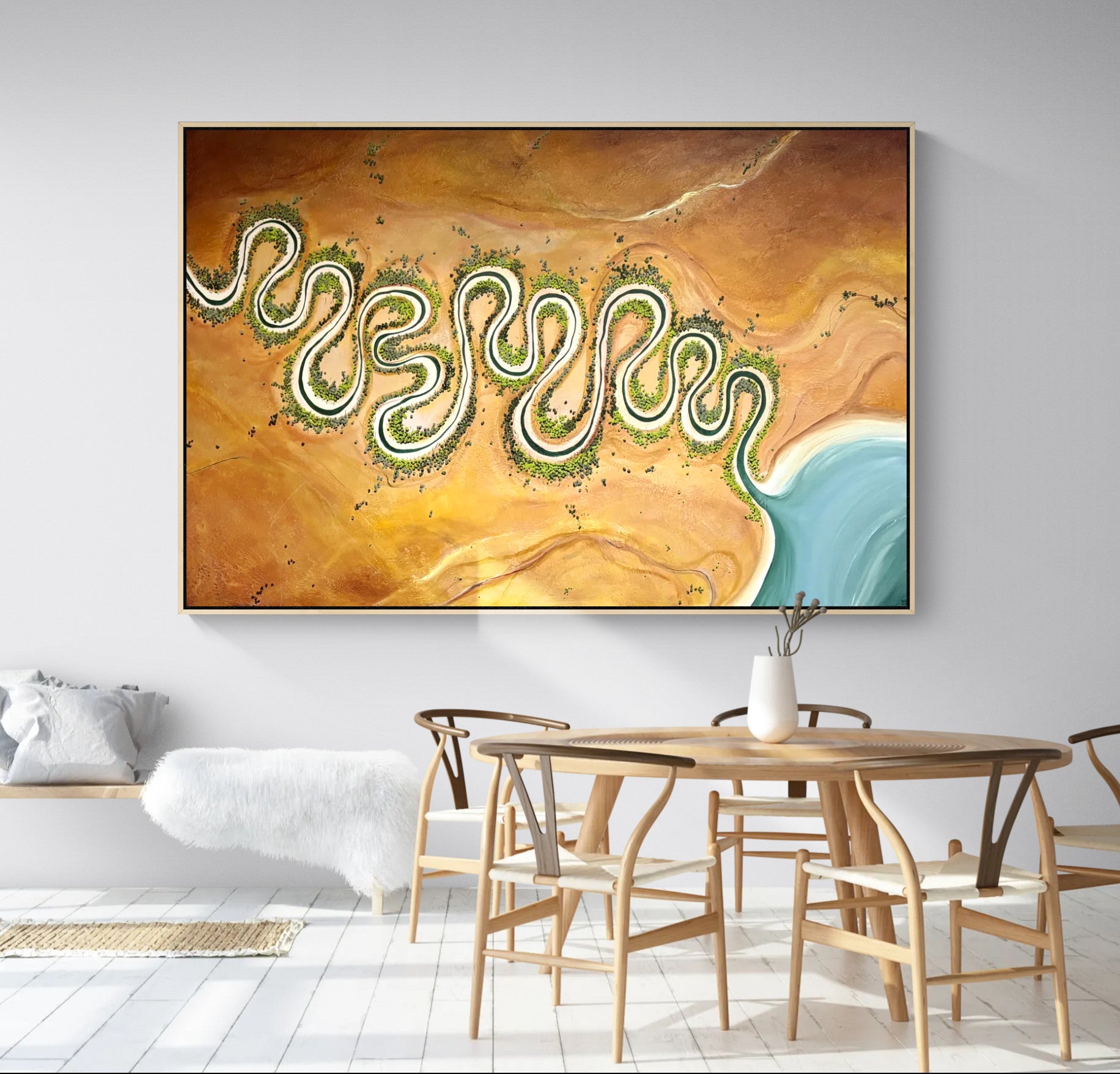 Where The Heart Wanders by Australian artist Tania Chanter, 180x120cm, modern contemporary, textured abstract aerial landscape, original, one-off, acrylic on canvas.